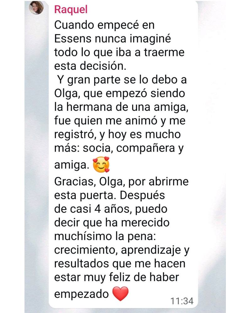 testimonio raquel